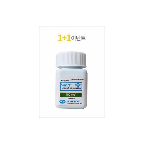 (특별구성2통)비아그라 100mg 30정+30정